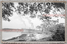 50s AMERICA PANAMA CITY ST ANDREW BAY FACTORY PORT VINTAGE USA Photograph 10015 picture
