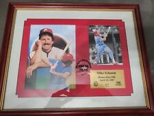 Mike Schmidt Photos and frame with narration voice of the home run 500 picture