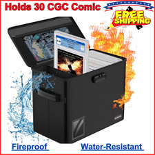 Graded Comic Book Storage Box, Fireproof, Water-Resistant, Holds 30 CGC Comics picture