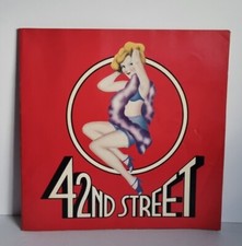 Rare Vintage Genuine Original 42nd Street Musical Theatre Souvenir Programme picture