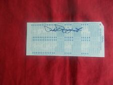 PHIL RIZZUTO-AUTOGRAPH 1981 ALL-STAR BALLOT  HOF YANKEES picture