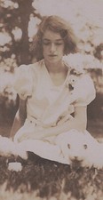 9 Vintage Picture, Photo, 1930- 40s Beautiful young girl with family child. cute picture