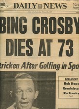 Bing Crosby Magazine Photo Clipping 2 Page M7302 picture