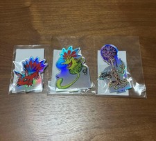 Digimon Happy-kuro Acrylic Stand Betamon Vegimon Elecmon holo - unopened picture