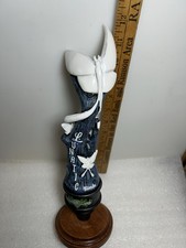 WICKED WEED BREWING LUNATIC BLONDE EXTREME draft beer tap handle. NORTH CAROLINA picture