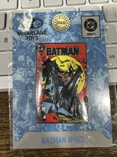 McFarlane Toys DC Batman #423 Cover Series Pin Black Nickel Variant #’d 10/10 picture