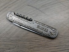 VTG Rare Singer Mfg. Co. Germany Stainless Steel Pocket Knife Corkscrew Tool picture