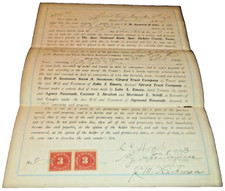 DECEMBER 1919 HOUSTON AND GREAT NORTHERN RAILROAD VENDOR'S LIEN NOTE picture