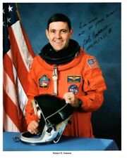 ROBERT D. CABANA signed 8x10 NASA ASTRONAUT litho photo GREAT CONTENT picture