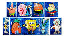 Spongebob Squarepants 10 Piece Deluxe Ornament Set BRAND NEW Featuring Plankton picture