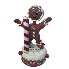 Bon-Macy's 2004 Collectible Benji the Gingerbread Boy Figure Bobble Head Christm picture