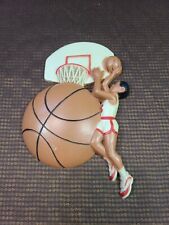 VTG 1991 Burwood Products Basketball Player Plastic Plaque #3213-2 picture