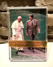 RARE 2005 A Pope for the Ages Series 1 Pope John Paul II SEALED 20 Card Set /25k picture