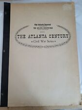 1961 AJC Atlanta Journal Constitution Newspaper 100 year Civil War Series 23x17
