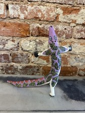 Vintage Handmade Oaxacan Alebrije  Figurine Folk Art picture