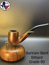 Vintage Bertram Bent Billiard Grade 80 Tobacco Pipe picture
