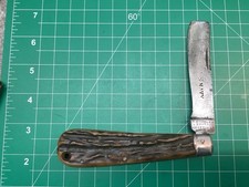 Antique H H Taylor &Sons U S NAVY Stag Rope Knife picture