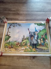JRR Tolkien David Wenzel from  Hobbit of 1989 scarce kept in package poster picture