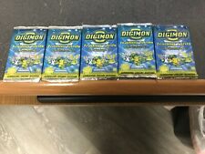 1999 Upper Deck Digimon Trading Cards Pack x 5 Lot Factory Sealed Authentic  picture