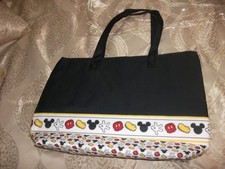 L0T of 2 DISNEY Large Insulated Cooler Bag Center Snap 2 Handle Totes NEW picture