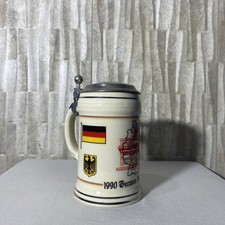 *GREAT CONDITION* Gerz, Limited Edition, 1990, German Reunification Stein #1051 picture