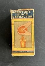 Vintage 1934 Chicago World's Fair Souvenir Century Juice Extractor Nu-Dell Mfg. picture