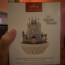 2024 Its A Small World Happiest Cruise Disneyland Hallmark Keepsake Disney Parks picture