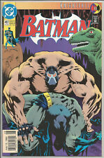 BATMAN #497 Newsstand (1993, DC) Knightfall (Part 11) BANE Breaks Batmans Back picture