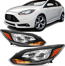 Headlights Assembly for 2012 2013 2014 Ford Focus S SE ST, Halogen Headlamp Asse picture