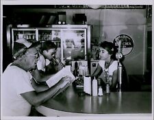 LG857 Orig Chris Vaughan Photo OLD MEN IN BAR Florida Keys Gorgous Girl Beer picture