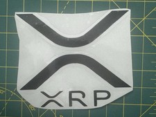 XRP Decal Sticker Digital Currency Crypto 2.625”x3” 651 Oracle Vinyl Ripple picture