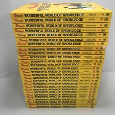Vintage 1982 Disney’s Wonderful World of Knowledge Complete Set 1-25 +2 Yearbook picture