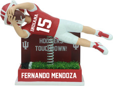 Fernando Mendoza Indiana Hoosiers Diving Touchdown Bobblehead NCAA College picture