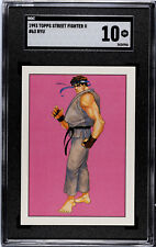 1993 Topps Street Fighter II #63 Ryu Rookie SGC 10 GEM MINT. POP 1 picture