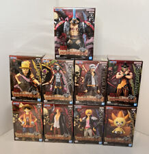 NEW in the BOX One Piece FILM RED DXF The Grandline Men Set of 9 Figures picture