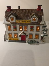 1995 Lemax Harvest Crossing Chatham Inn Lighted House picture