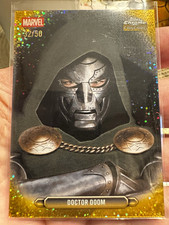 Topps 2026 Chrome Marvel Comics Doctor Doom Fanfare FF-13 Serial #/50 picture