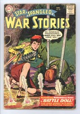 STAR SPANGLED WAR STORIES 84 (VG) 1st/ORIGIN MLLE MARIE Grandenetti 1959 DC n608 picture