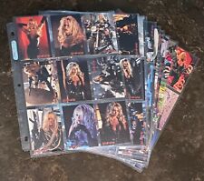 1996 Topps Barb Wire Complete Base / Embossed Insert Sets, Pamela Anderson picture