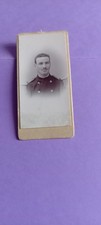 MINI CDV PORTRAIT MILITARY MAN Cardboard Photo picture