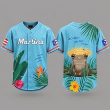 2026 Marlins Puerto Rican Heritage Baseball Jersey Giveaway Gift For Fan picture