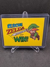 1989 Topps Double Dragon Rescue Zelda And Win #22 picture