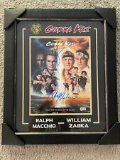 Cobra Kai Framed Autographed Signed By Ralph Macchio & William Zabka  picture