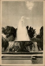 Fountain Bucharest Romania vintage postcard s563 picture