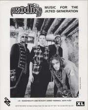The Prodigy 1994 Press Photo Music for the Jilted Generation Keith Flint Pat picture