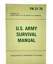 U.S. Army Survival Manual FM 21-76 Paperback 2012 Unread picture