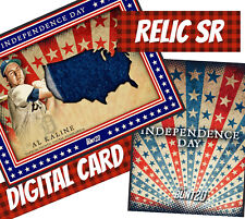 Topps bunt digital al kaline independence day 20 red relic 2020 picture