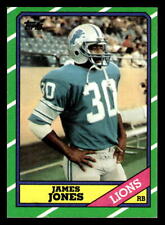 1986 Topps #245 James Jones picture