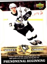 SIDNEY CROSBY 2005-06 UD PHENOMENAL BEGINNING (NUM15) picture