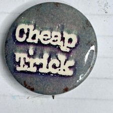 Cheap Trick Band Logo Pinback Button approx. 1